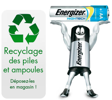 piles (recyclage et vente)